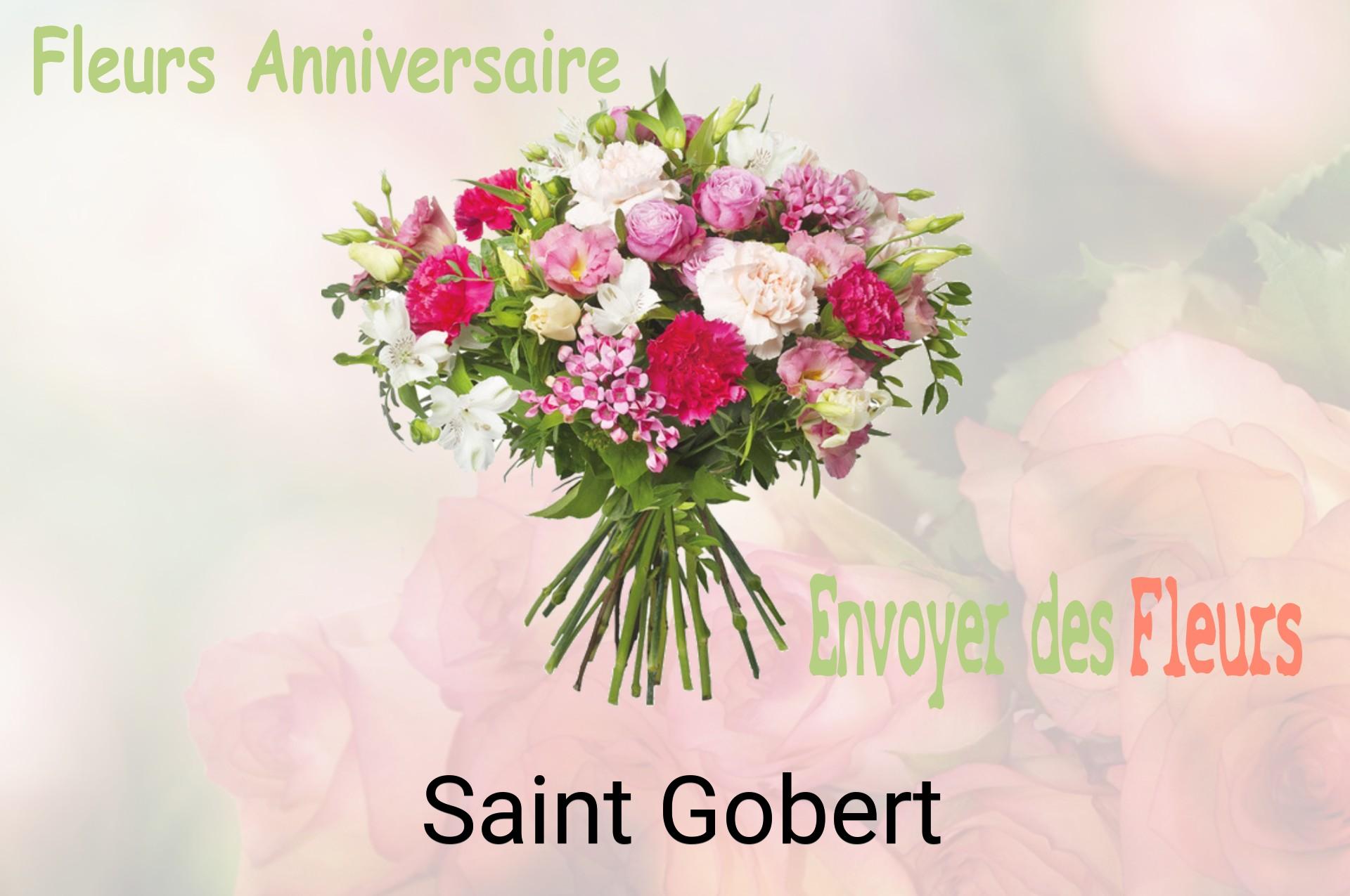Bouquet de fleurs d’anniversaire livré à Saint-Gobert